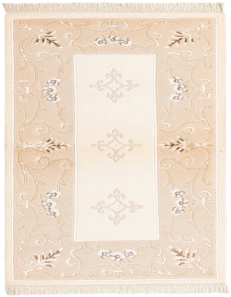 Detail image of 2' 9 x 5' Hand Knotted Darya Wool Rug