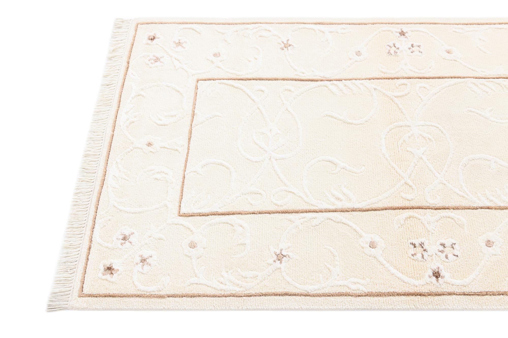 2' 8 x 4' 11 Hand Knotted Darya Wool Rug