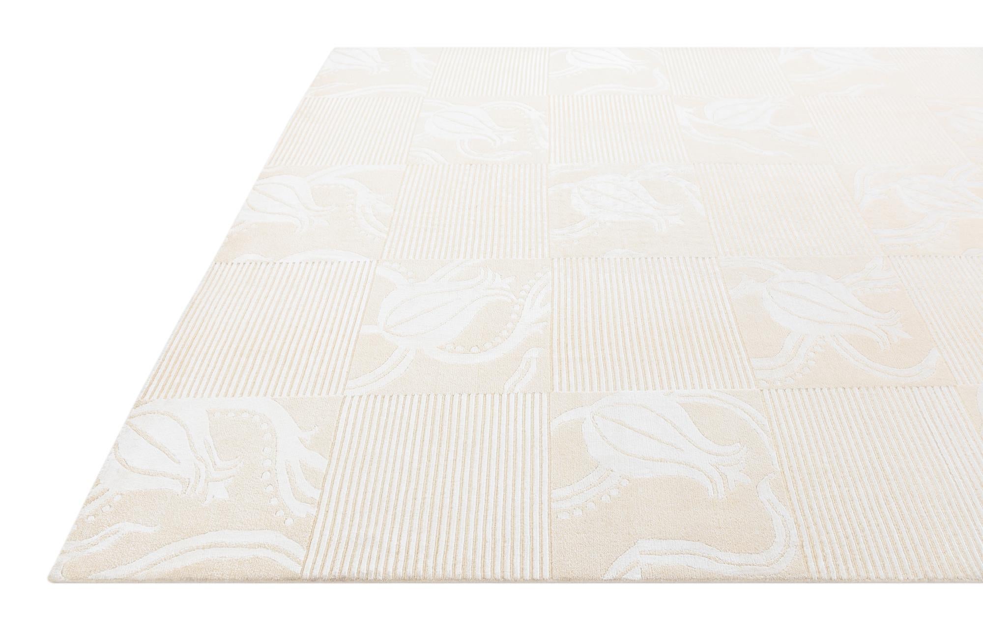 8' 4 x 11' 5 Hand Knotted Darya Wool Rug