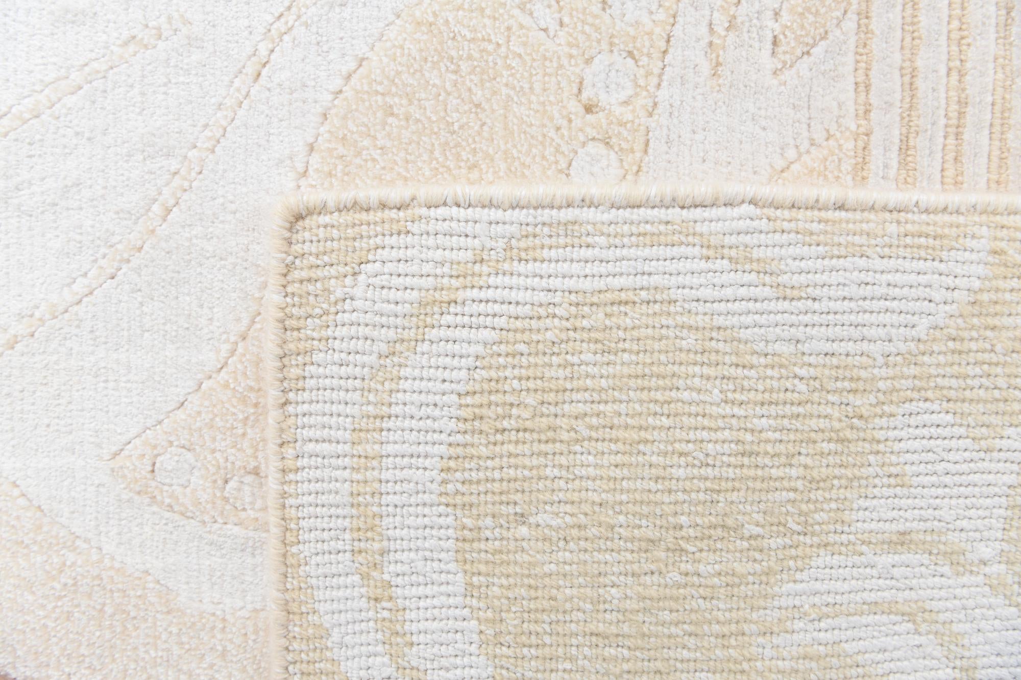 8' 4 x 11' 5 Hand Knotted Darya Wool Rug