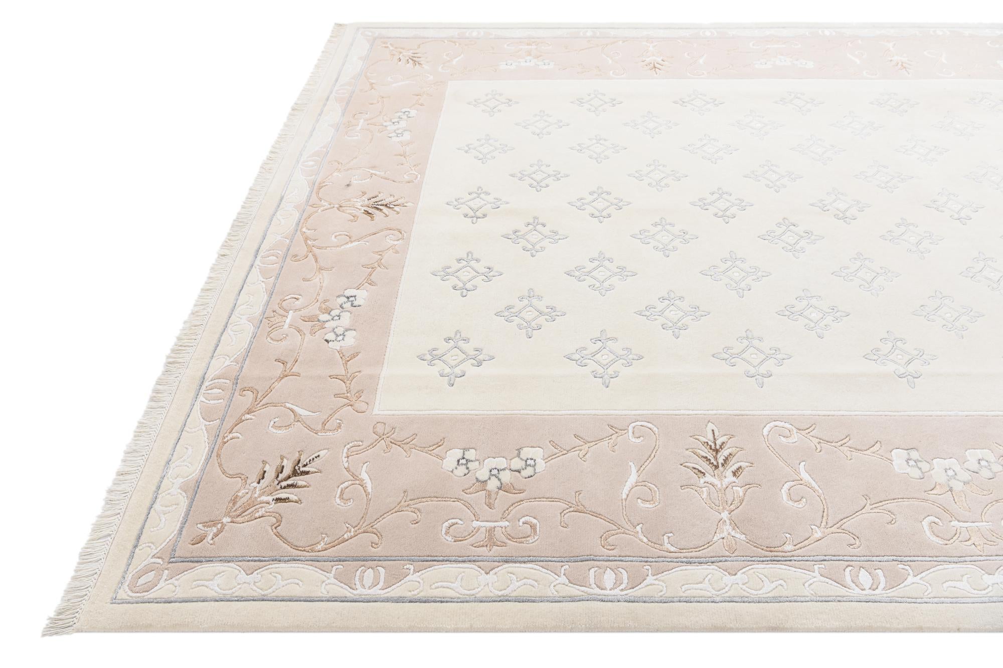 8' 2 x 11' 3 Hand Knotted Darya Rug
