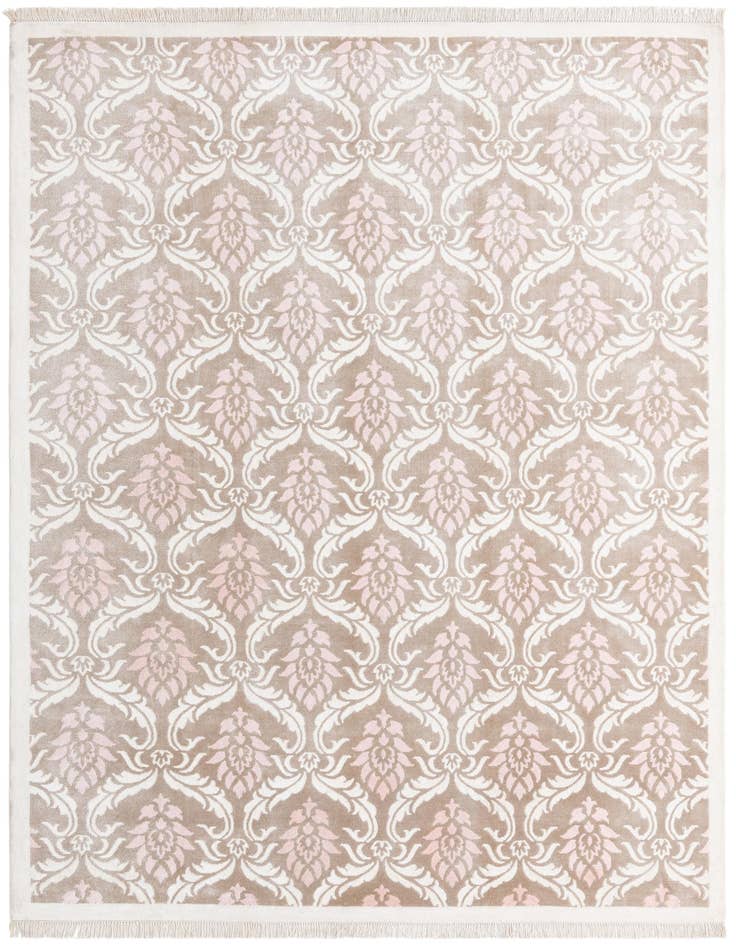 Detail image of 6' 11 x 10' 1 Hand Knotted Darya Wool Rug