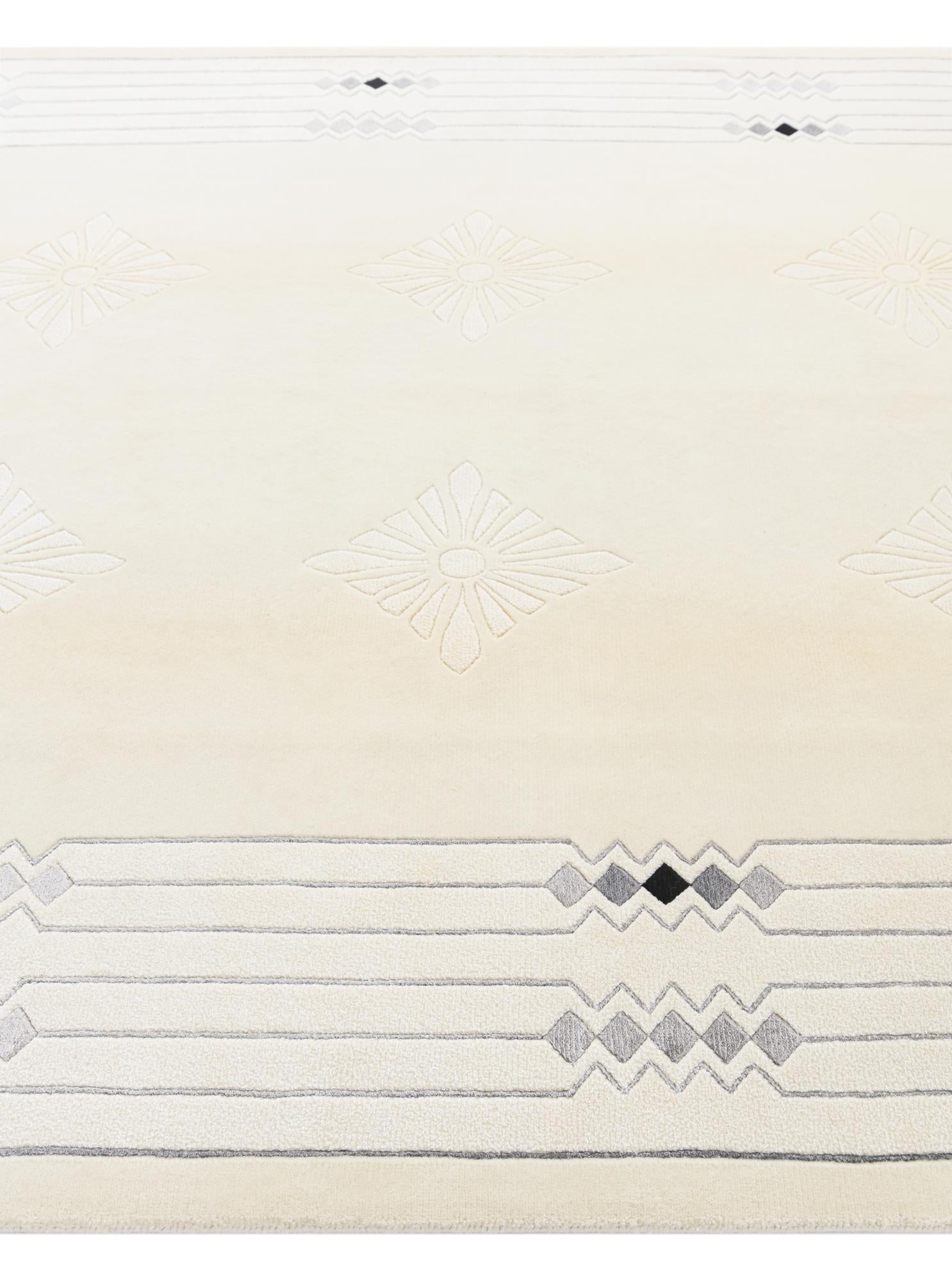 6' 8 x 9' 11 Hand Knotted Darya Rug