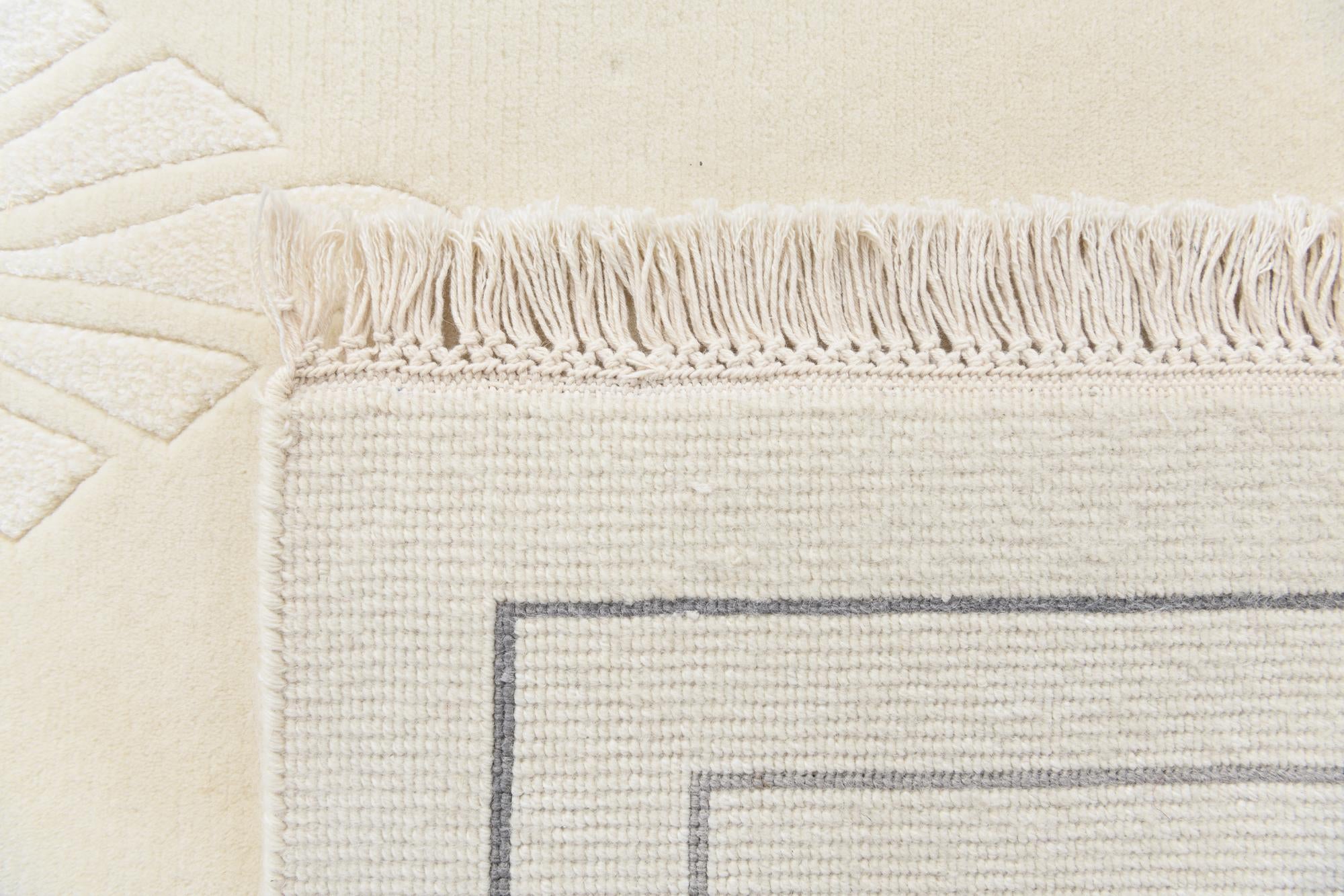 6' 8 x 9' 11 Hand Knotted Darya Rug