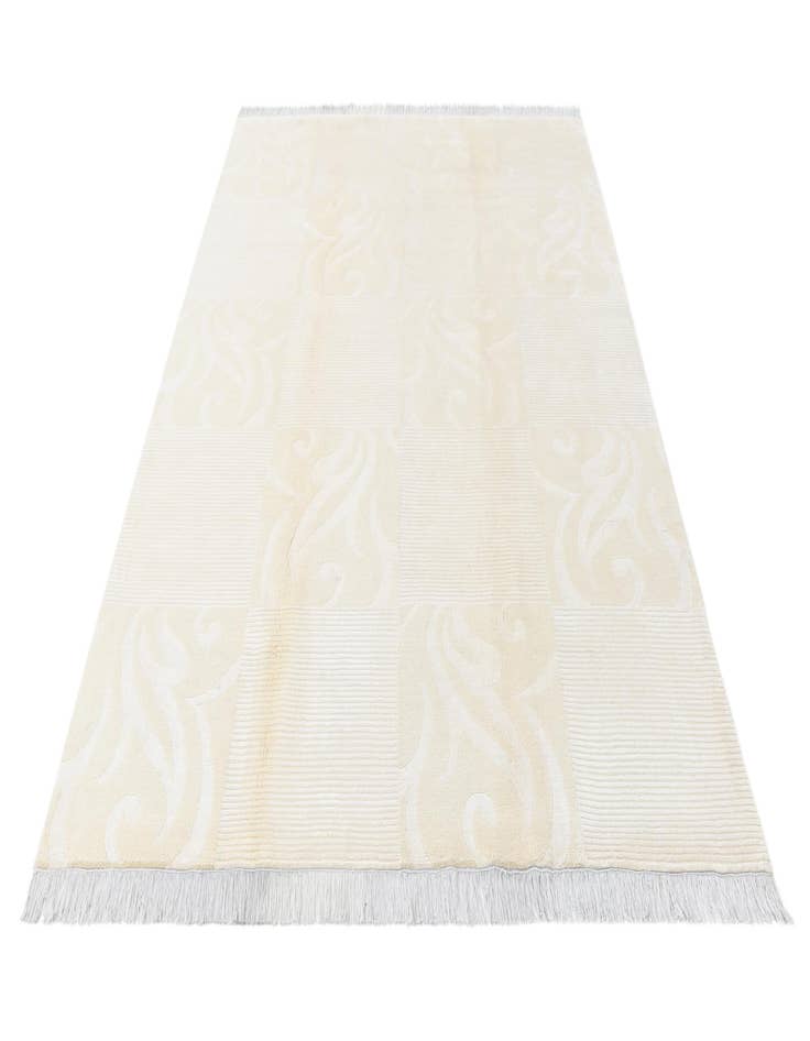 Detail image of 5' 8 x 8'  Hand Knotted Darya Wool Rug