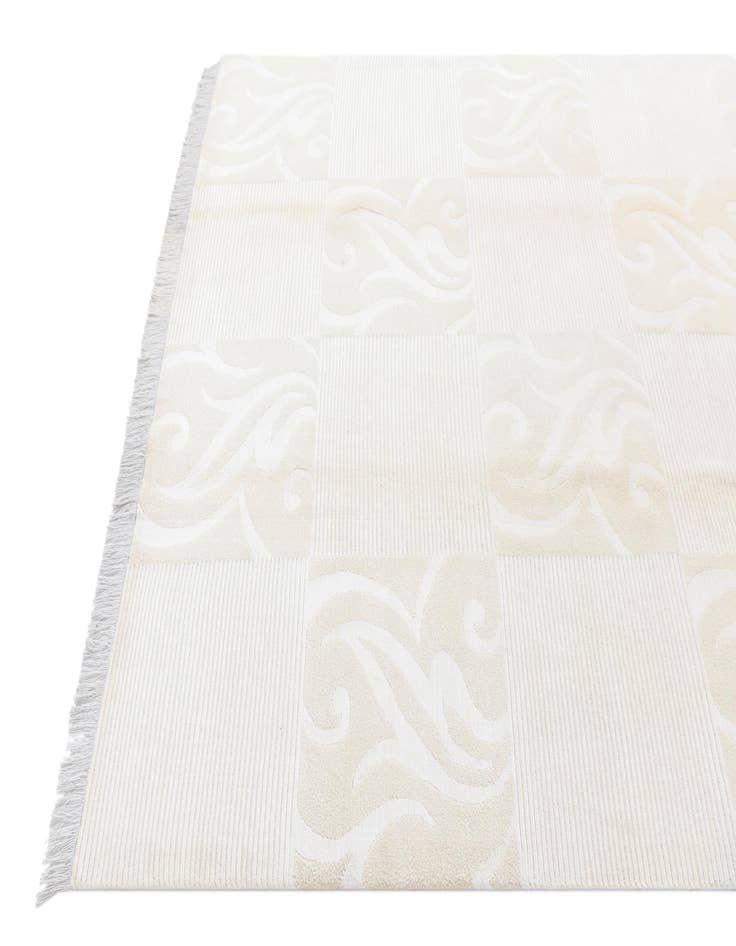 Detail image of 5' 8 x 8'  Hand Knotted Darya Wool Rug