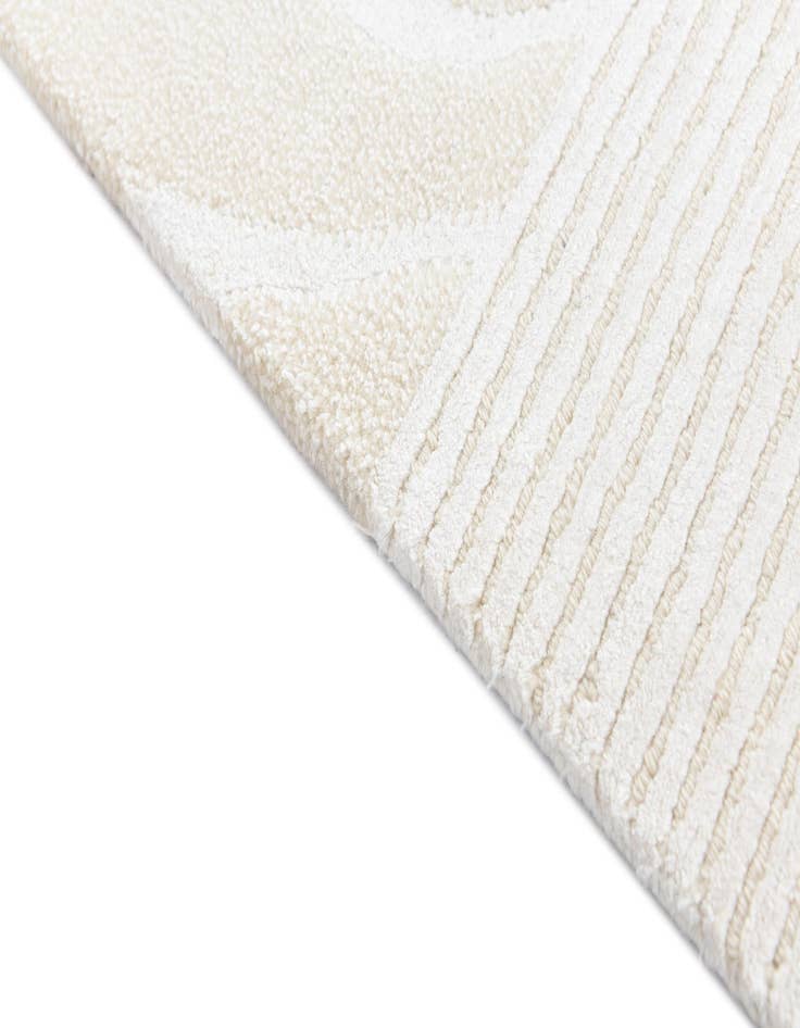 Detail image of 5' 8 x 8'  Hand Knotted Darya Wool Rug