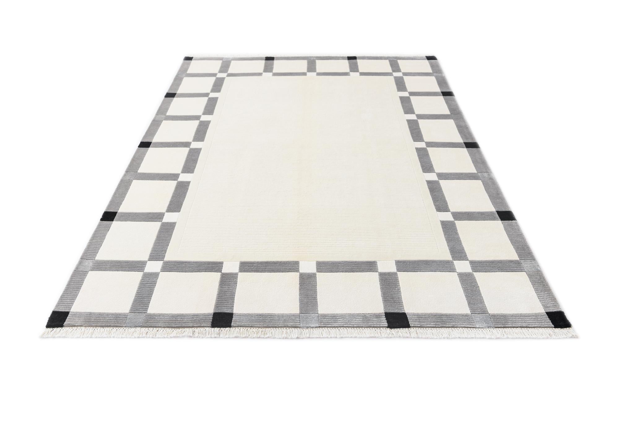 5' 6 x 7' 9 Hand Knotted Darya Wool Rug