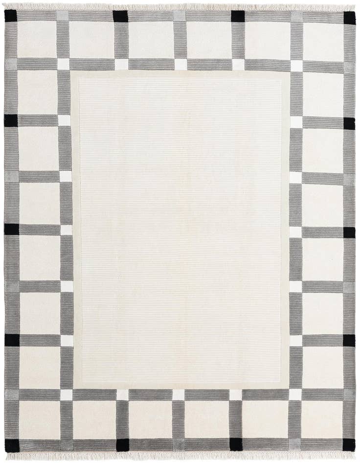 Detail image of 5' 6 x 7' 9 Hand Knotted Darya Wool Rug