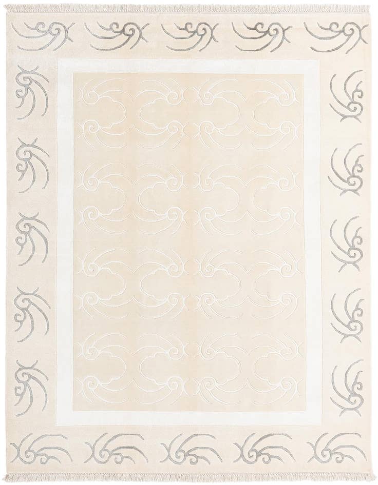 Detail image of 5' 6 x 7' 10 Hand Knotted Darya Rug
