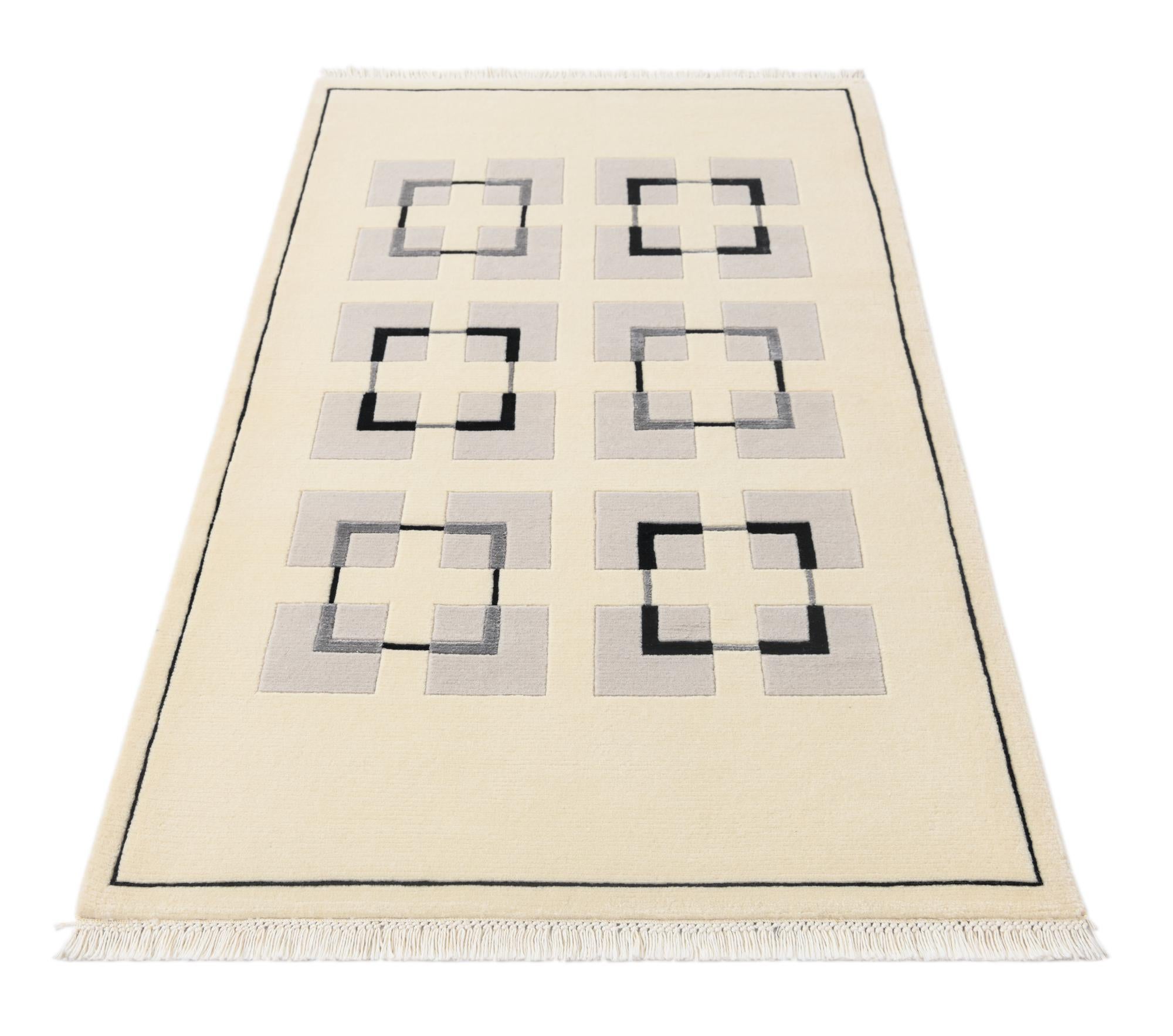 2' 11 x 5' Hand Knotted Darya Rug