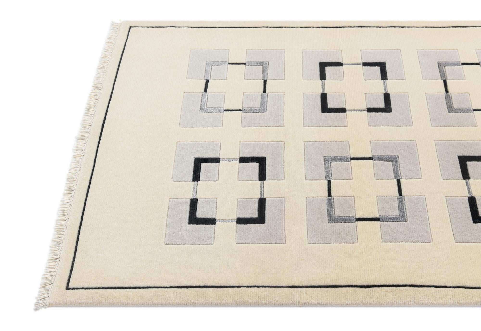 2' 11 x 5' Hand Knotted Darya Rug
