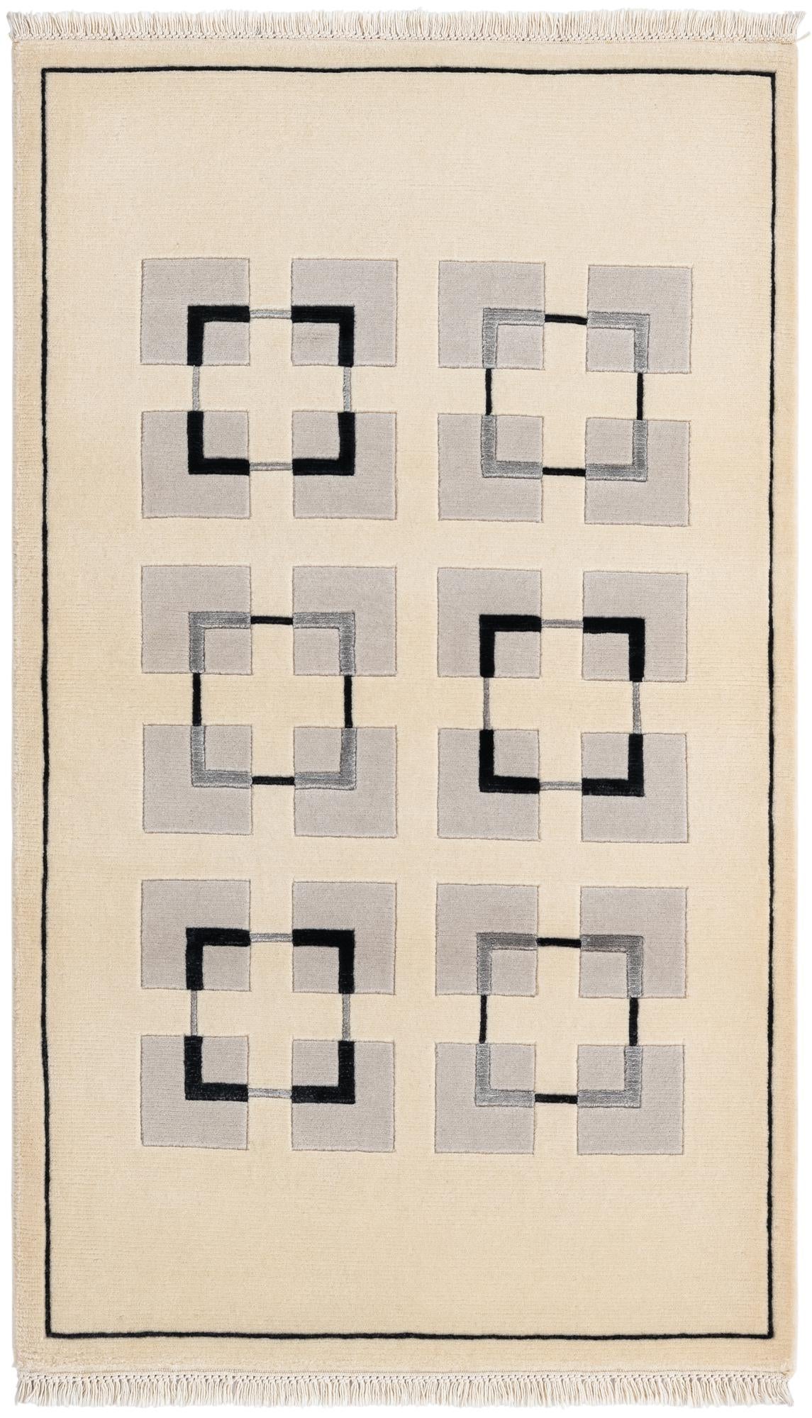 2' 11 x 5' Hand Knotted Darya Rug