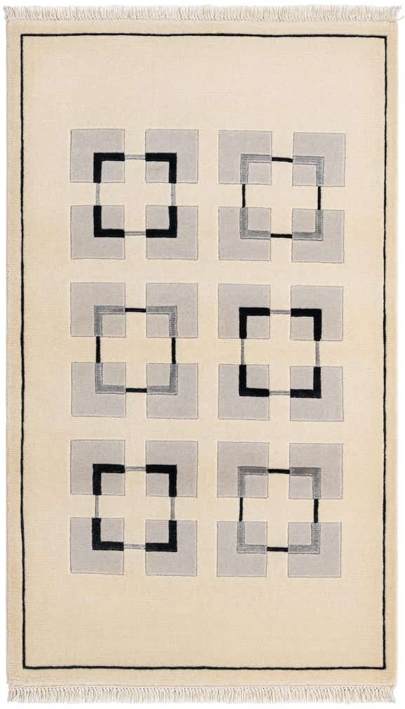 2' 11 x 5' Hand Knotted Darya Rug