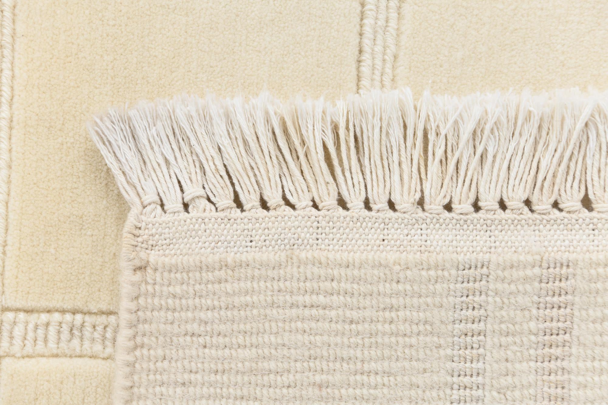 3' x 4' 11 Hand Knotted Darya Wool Rug