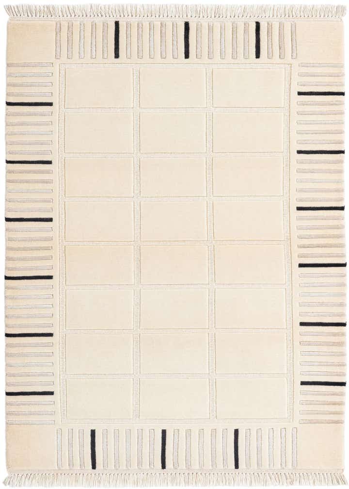 3' x 4' 11 Hand Knotted Darya Wool Rug