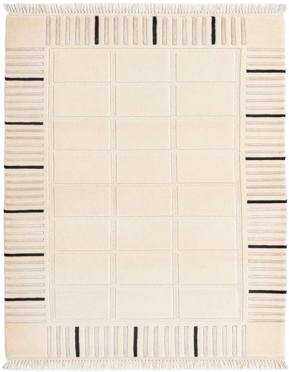 3' x 4' 11 Hand Knotted Darya Wool Rug