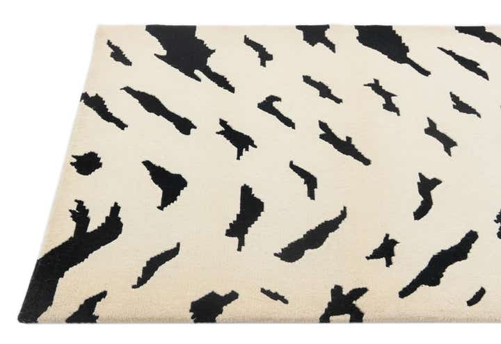 3' x 4' 8 Hand Knotted Darya Wool Rug