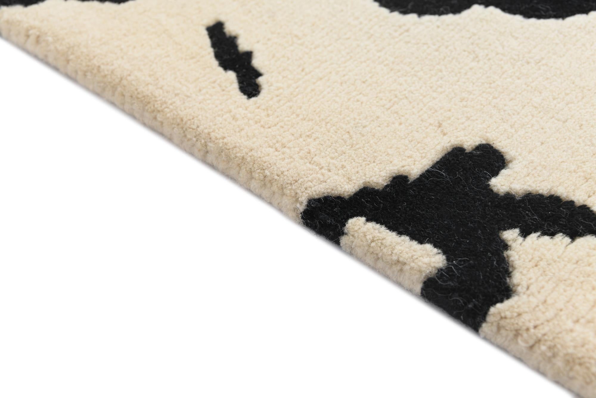 3' x 4' 8 Hand Knotted Darya Wool Rug