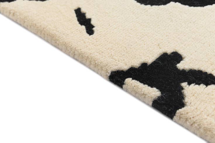Detail image of 3' x 4' 8 Hand Knotted Darya Wool Rug