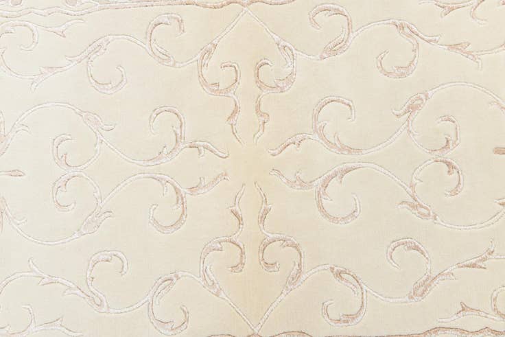 Detail image of 2' 8 x 4' 11 Hand Knotted Darya Wool Rug