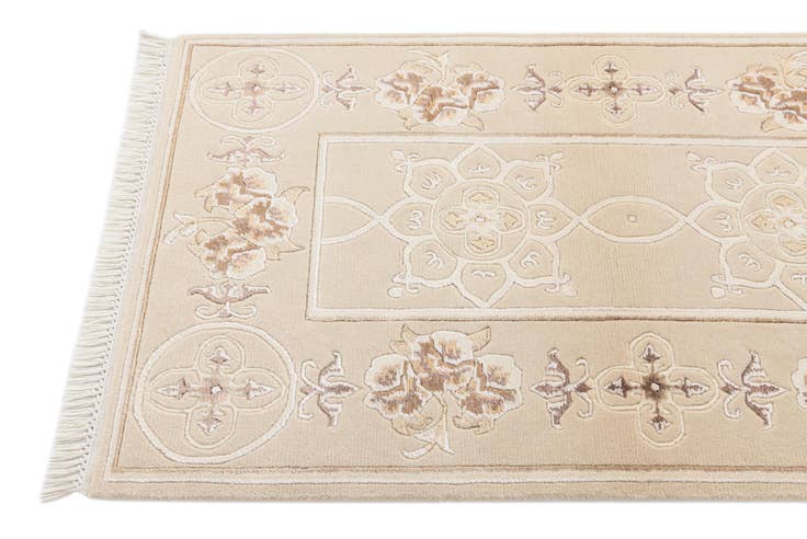 Detail image of 2' 8 x 4' 10 Hand Knotted Darya Wool Rug