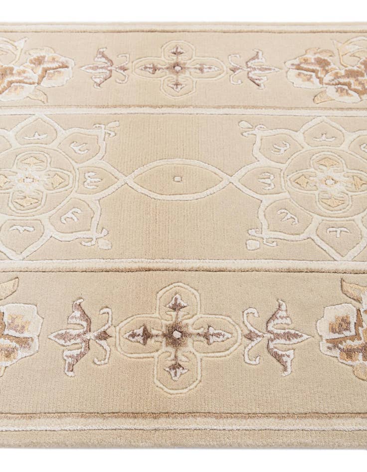 Detail image of 2' 8 x 4' 10 Hand Knotted Darya Wool Rug