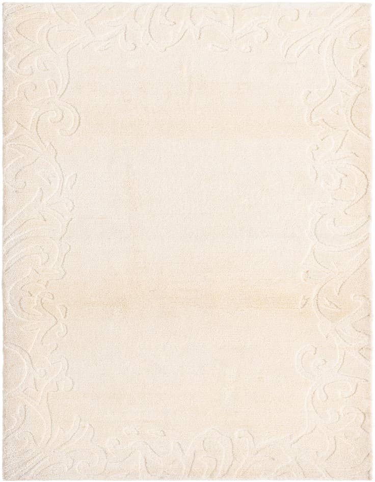 Detail image of 3' 1 x 4' 10 Hand Knotted Darya Wool Rug