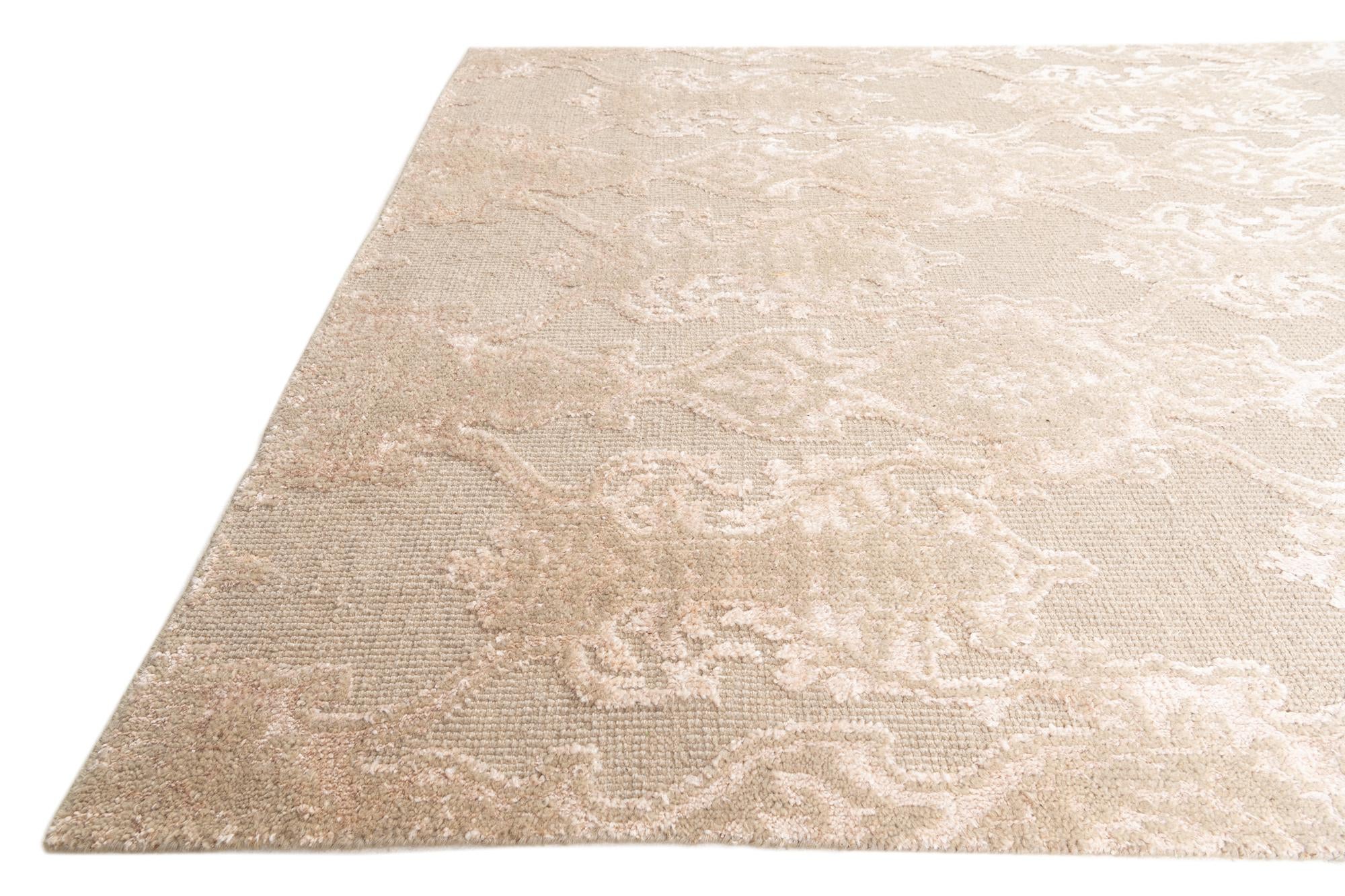 6' x 8' 9 Hand Knotted Darya Rug