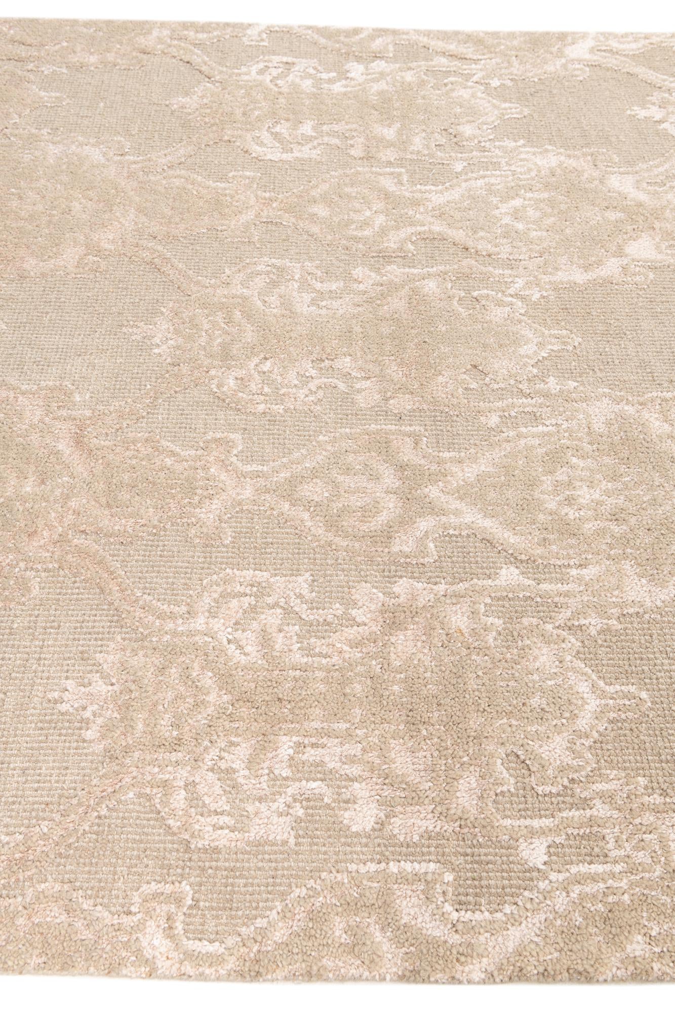 6' x 8' 9 Hand Knotted Darya Rug