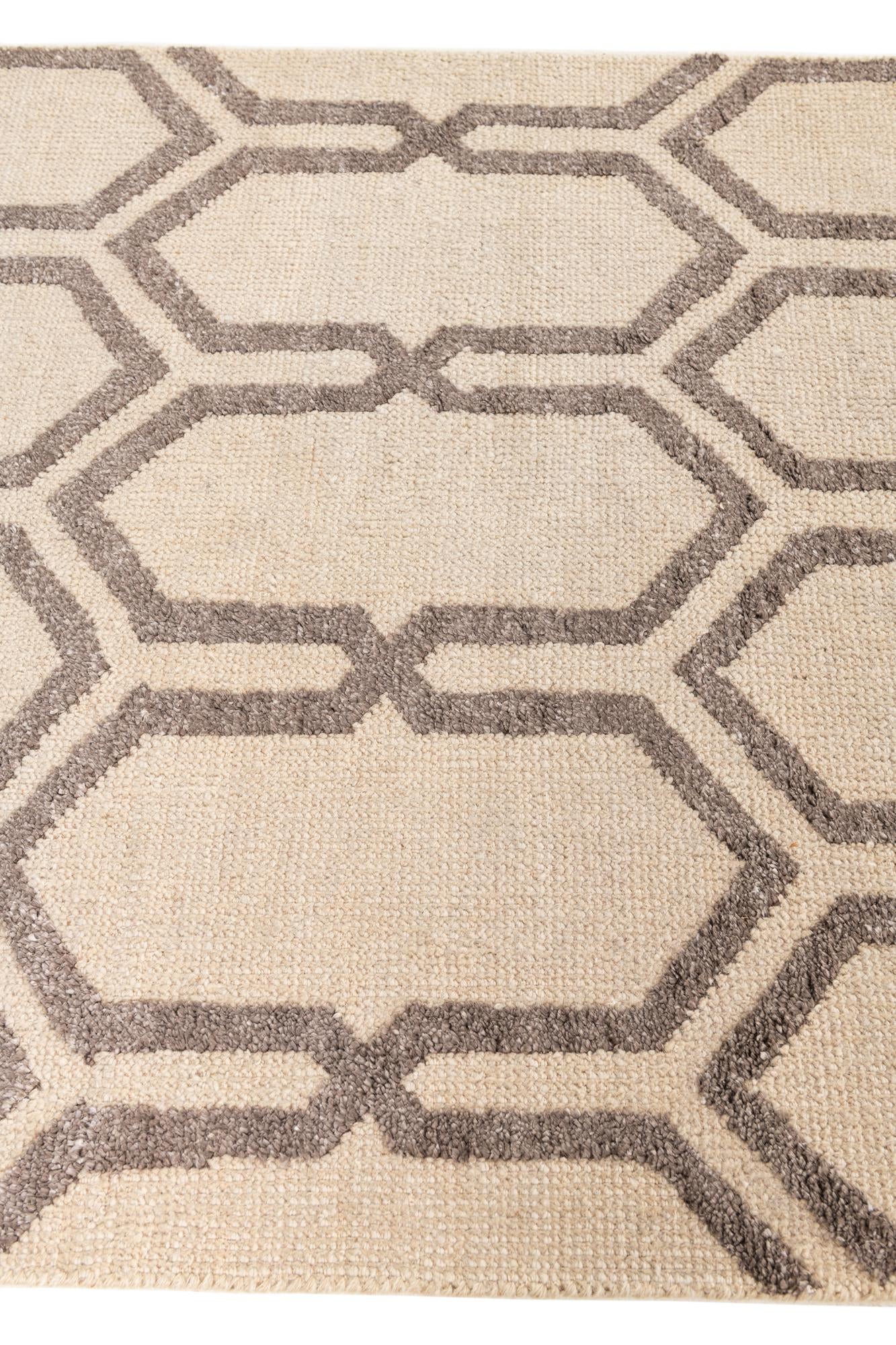 3' 9 x 5' 9 Hand Knotted Darya Rug