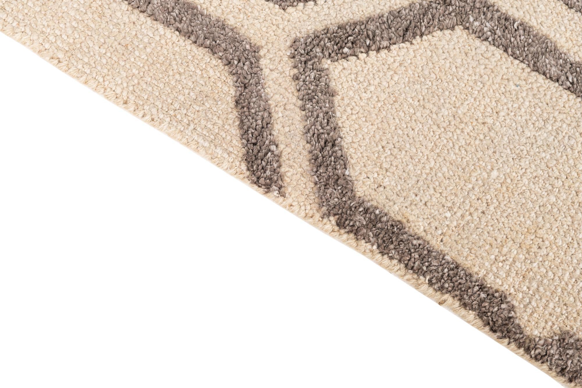 3' 9 x 5' 9 Hand Knotted Darya Rug