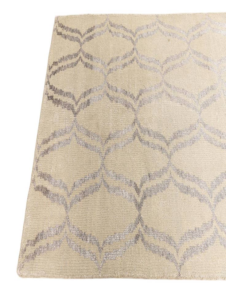 Detail image of 3' 9 x 6' Hand Knotted Darya Rug