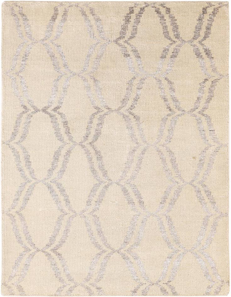 Detail image of 3' 9 x 6' Hand Knotted Darya Rug