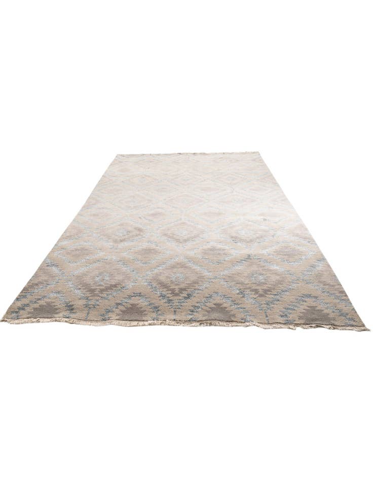 Detail image of 9' 5 x 13'  Hand Knotted Darya Rug