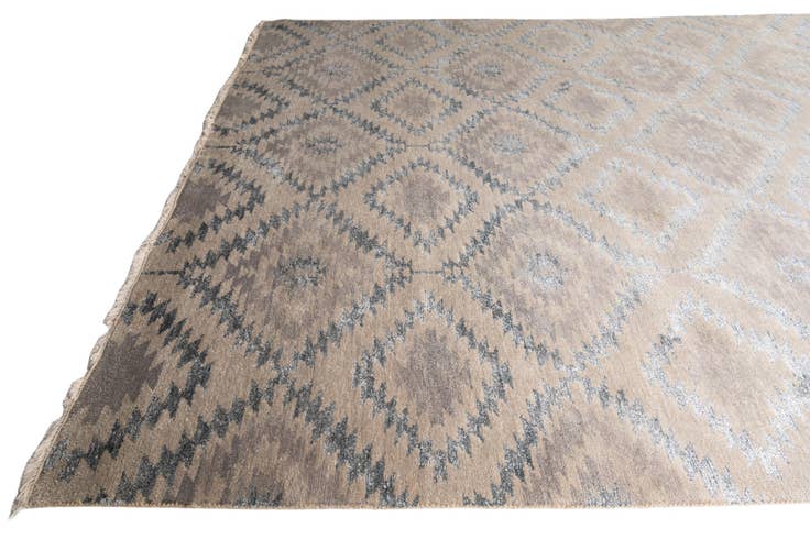 Detail image of 9' 5 x 13' Hand Knotted Darya Rug