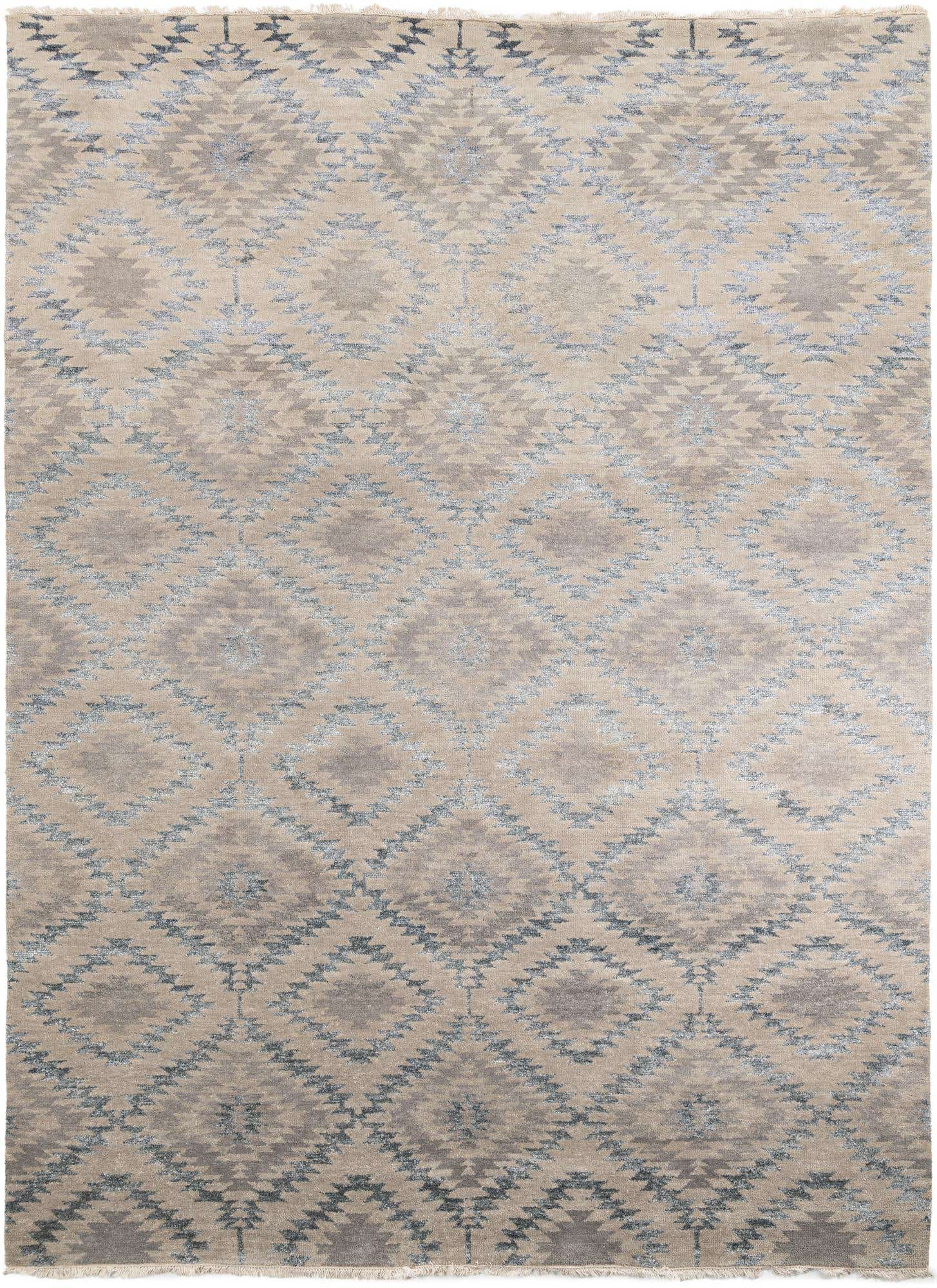 9' 5 x 13' Hand Knotted Darya Rug