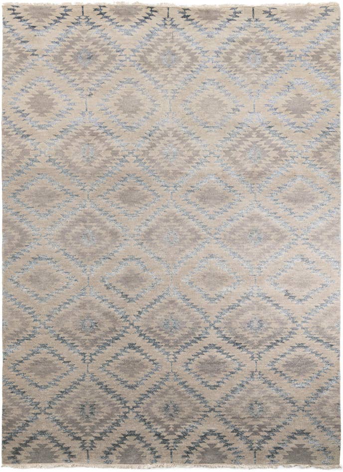 Detail image of 9' 5 x 13' Hand Knotted Darya Rug