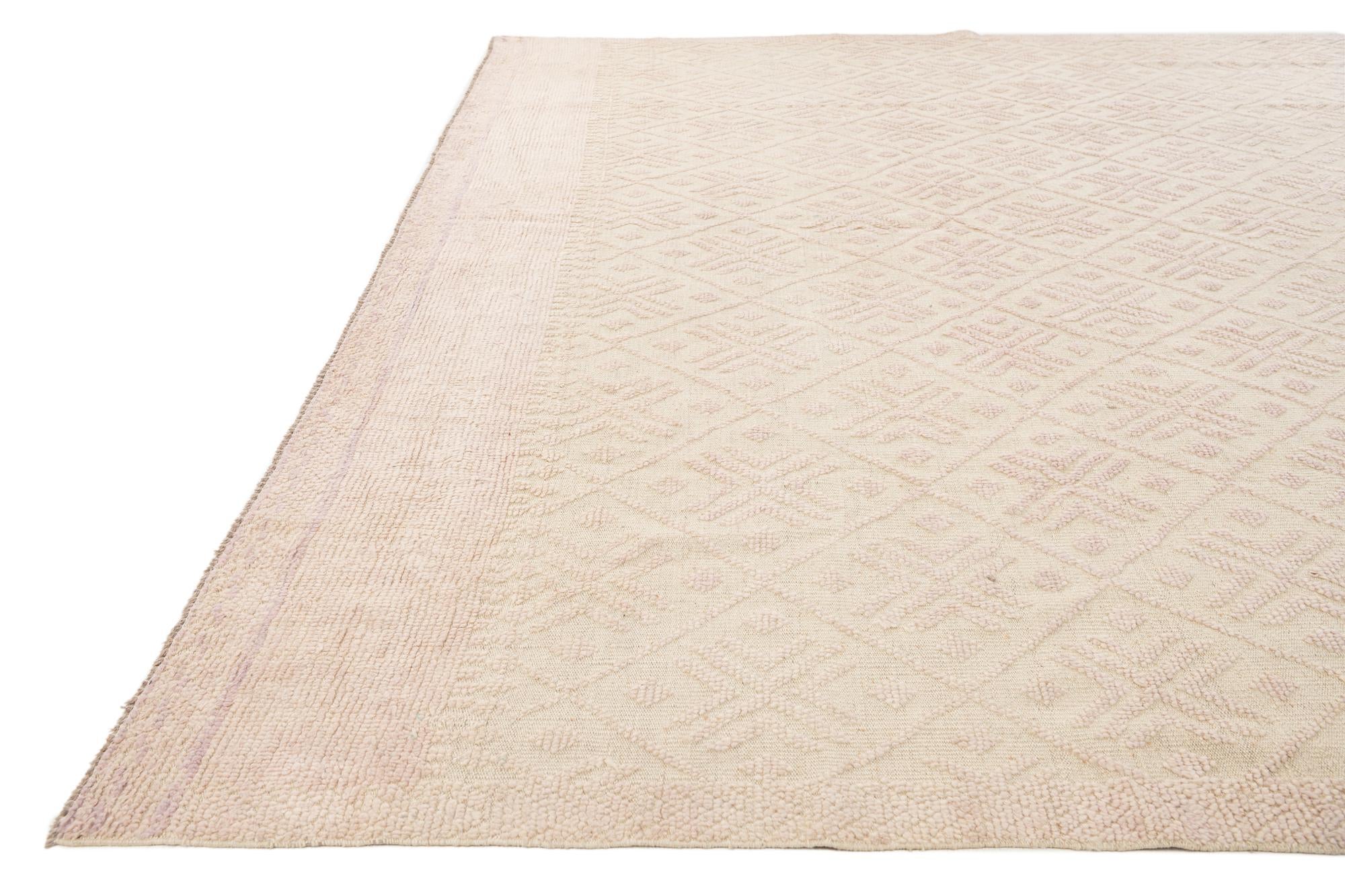 9' 9 x 14' Hand Knotted Darya Wool Rug
