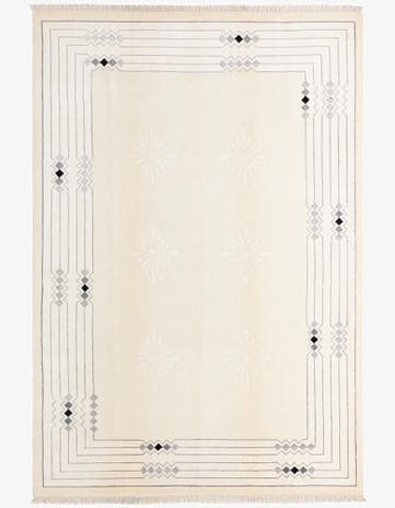 6' 8 x 9' 11 Hand Knotted Darya Rug