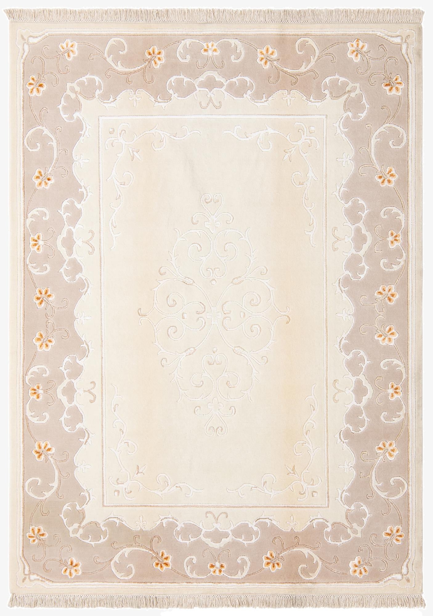 5' 9 x 7' 10  Hand Knotted Darya Wool Rug