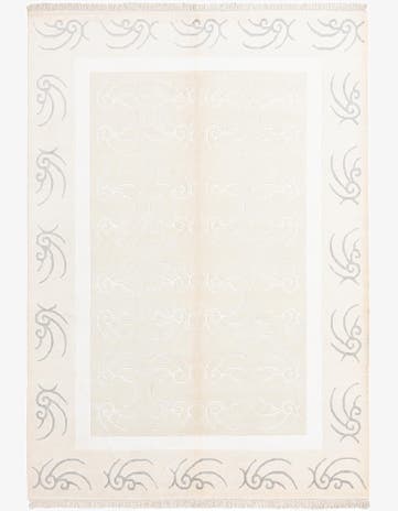 5' 7 x 7' 11 Hand Knotted Darya Wool Rug