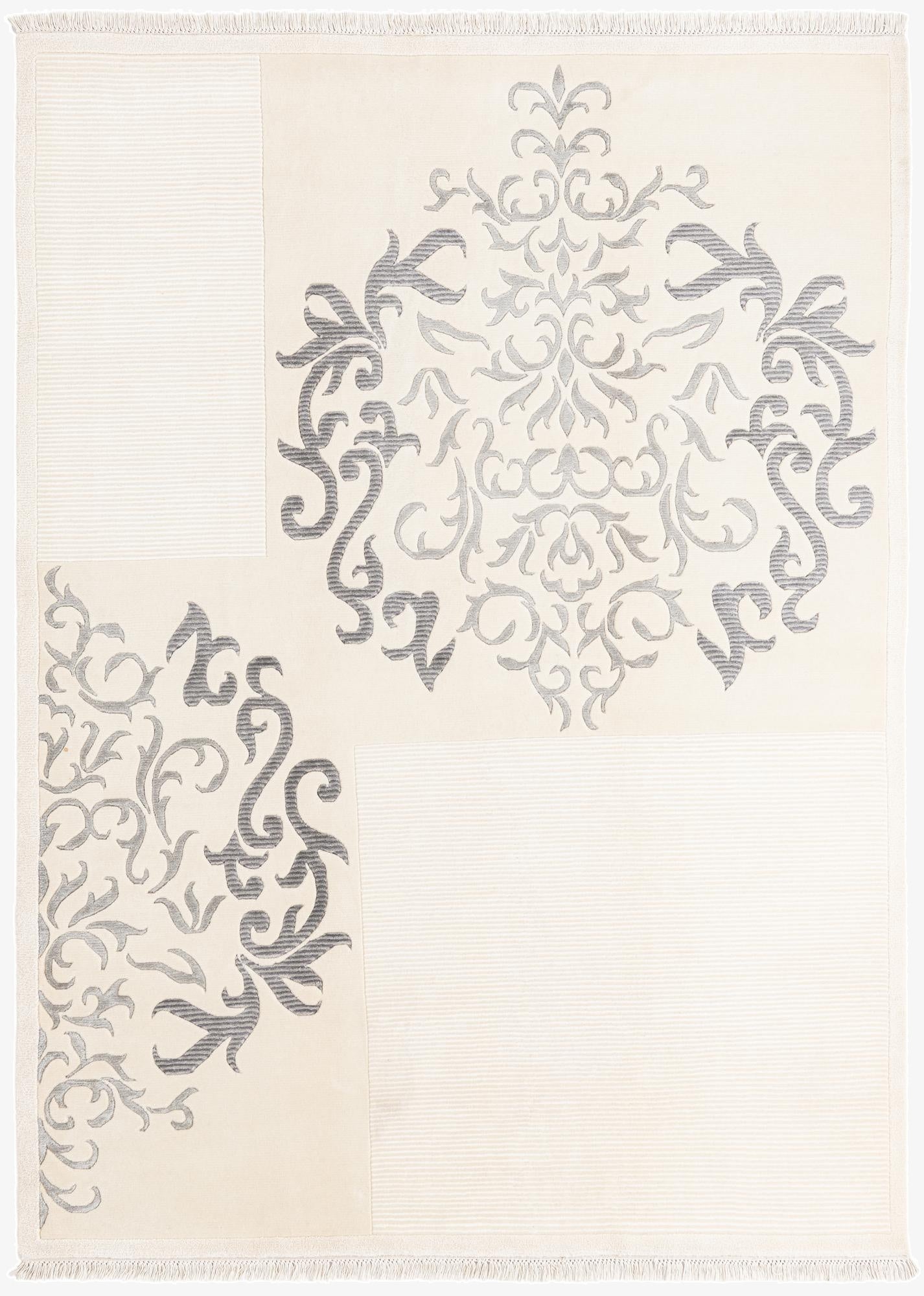 5' 7 x 7' 10  Hand Knotted Darya Wool Rug