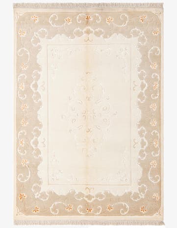 4' 11 x 6' 11 Hand Knotted Darya Wool Rug