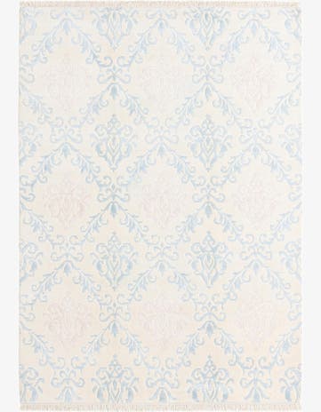 5' 7 x 7' 9 Hand Knotted Darya Wool Rug