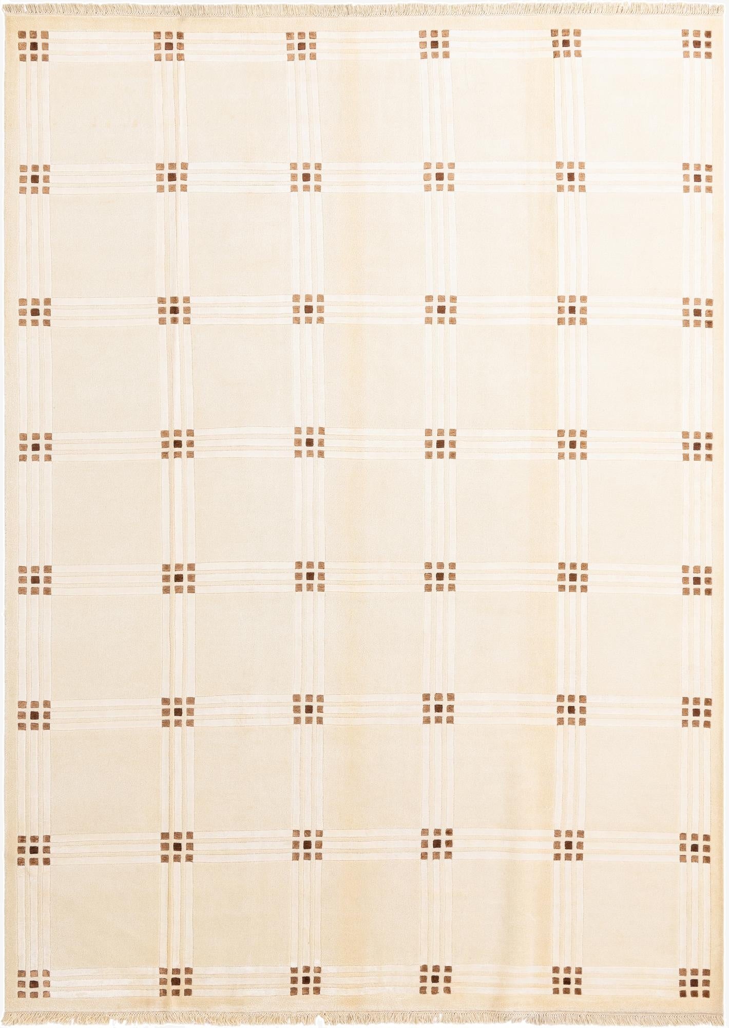 8' 3 x 11' 4  Hand Knotted Darya Wool Rug