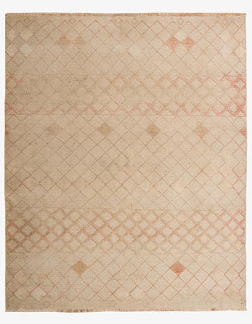 8' x 9' 6 Hand Knotted Darya Wool Rug