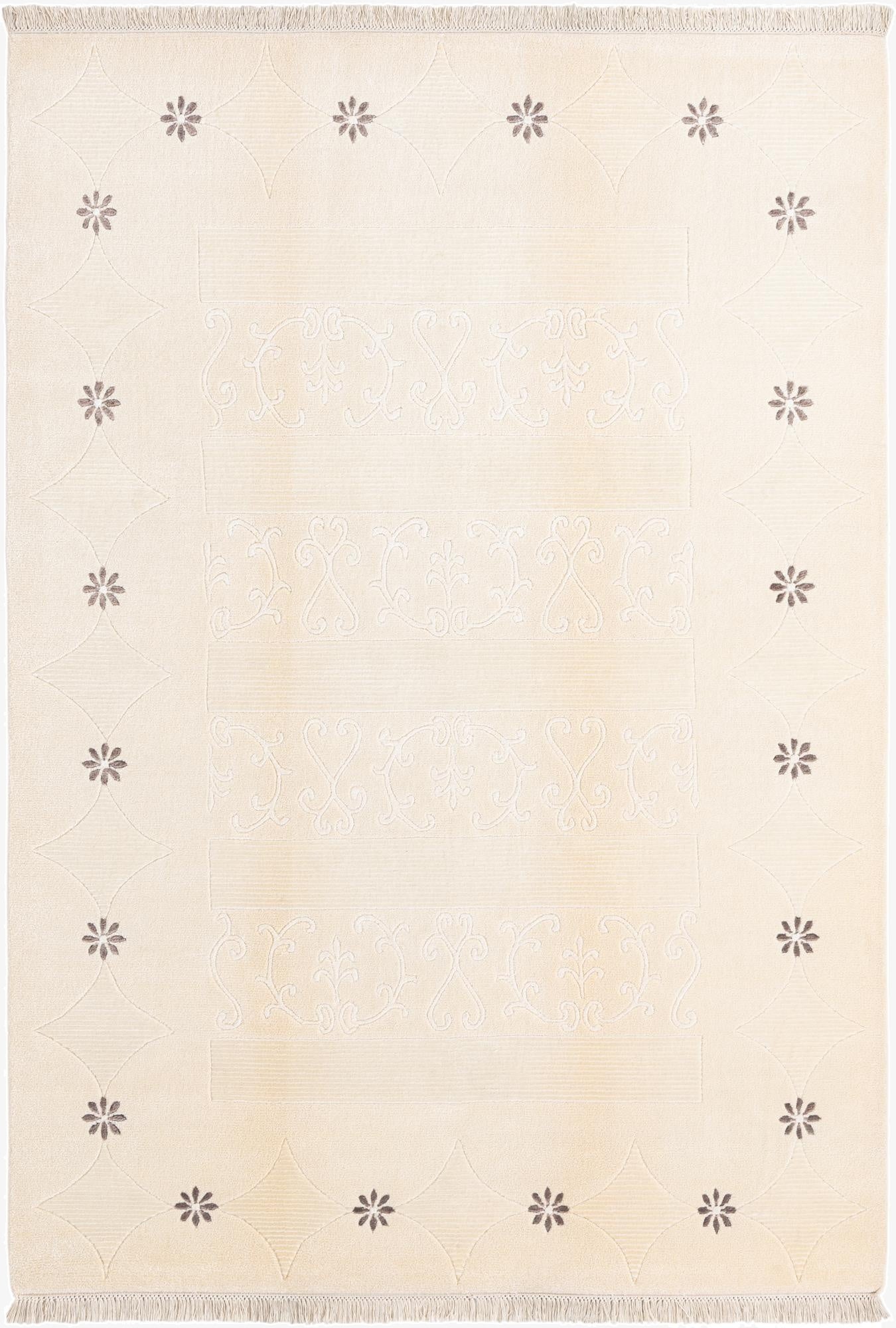 5' 8 x 8' 2  Hand Knotted Darya Wool Rug