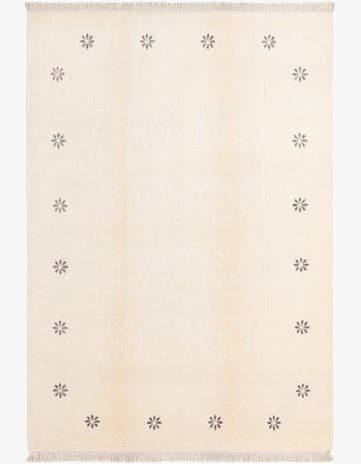 5' 8 x 8' 2 Hand Knotted Darya Wool Rug