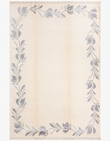 6' 7 x 9' 10 Hand Knotted Darya Wool Rug